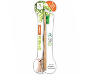 Pure and Natural Pet Canine Bamboo Toothbrush Large -The Pet