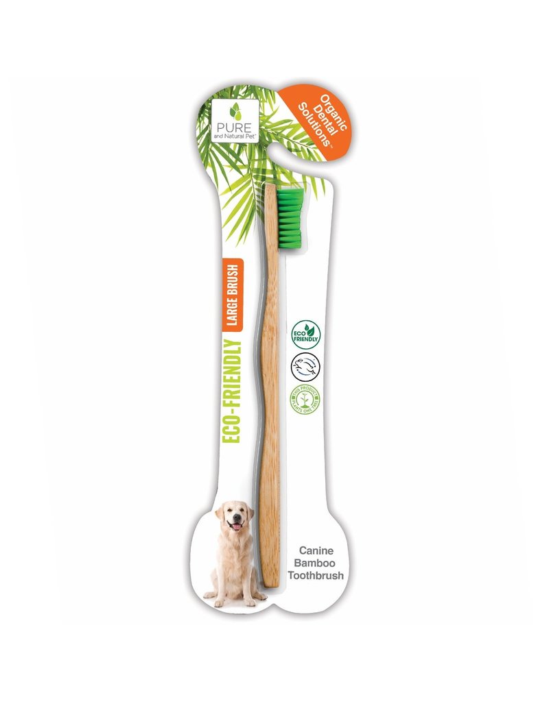 Pure and Natural Pet Pure and Natural Pet | Canine Bamboo Toothbrush Large