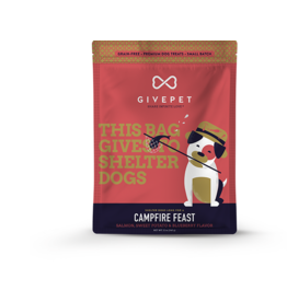 GivePet, LLC GivePet Grain-Free Small Batch Dog Treats | Campfire Feast 12 oz