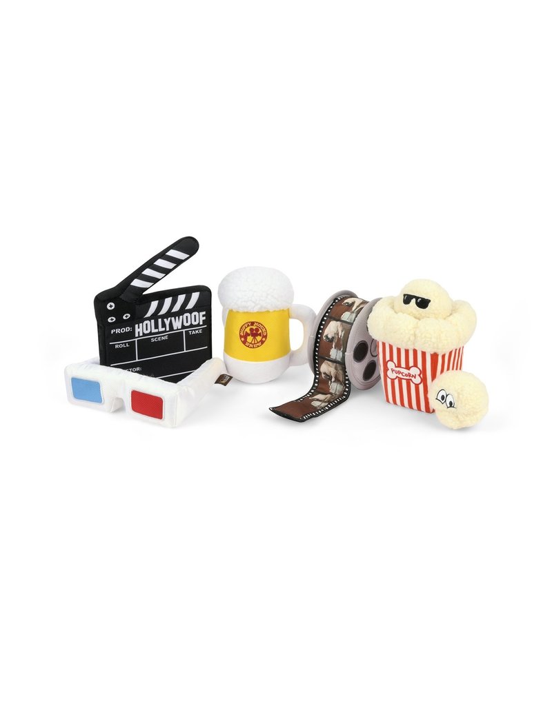 PLAY P.L.A.Y. Plush Dog Toy | Hollywoof Collection Momo's Movie Reel