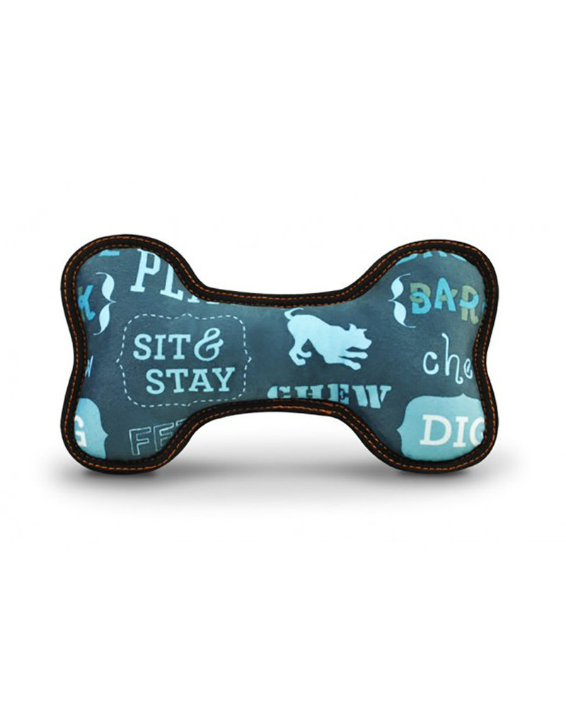 PLAY P.L.A.Y. Dog Toys Eco Bone Dog's Life Blue Medium