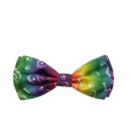 Huxley & Kent Huxley & Kent Bow Tie | Multicolor Tie Dye Extra Large (XL)