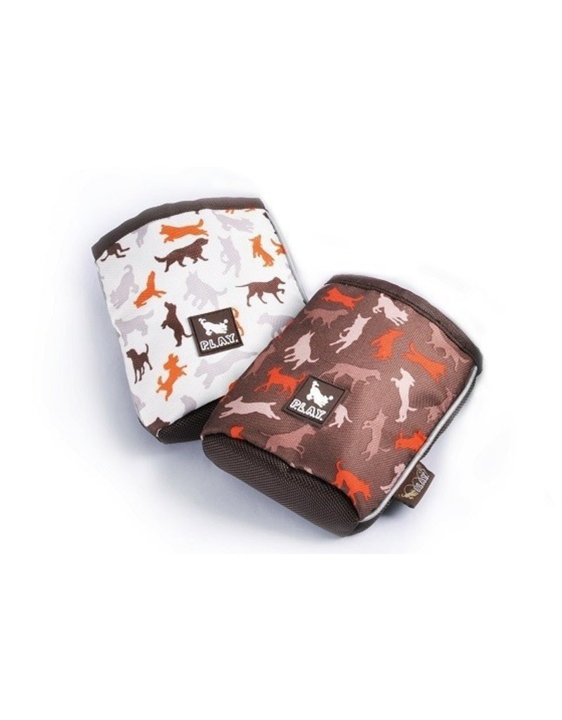 PLAY P.L.A.Y. Scout & About Compact Training Pouch Mocha Small