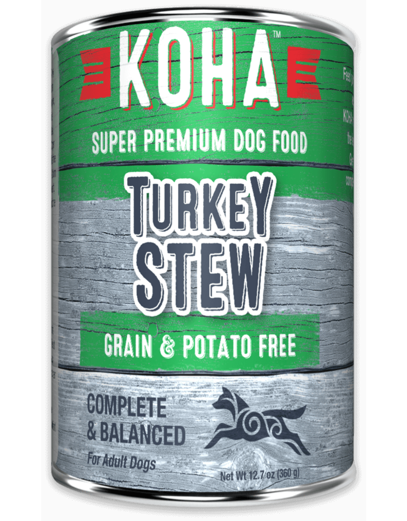 Koha Koha Canned Dog Food | Turkey Stew 12.7 oz