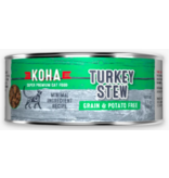 Koha Koha Canned Cat Food CASE of 24 Turkey Stew 5.5 oz
