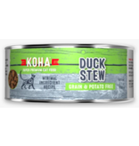 Koha Koha Canned Cat Food CASE of 24 Duck Stew 5.5 oz