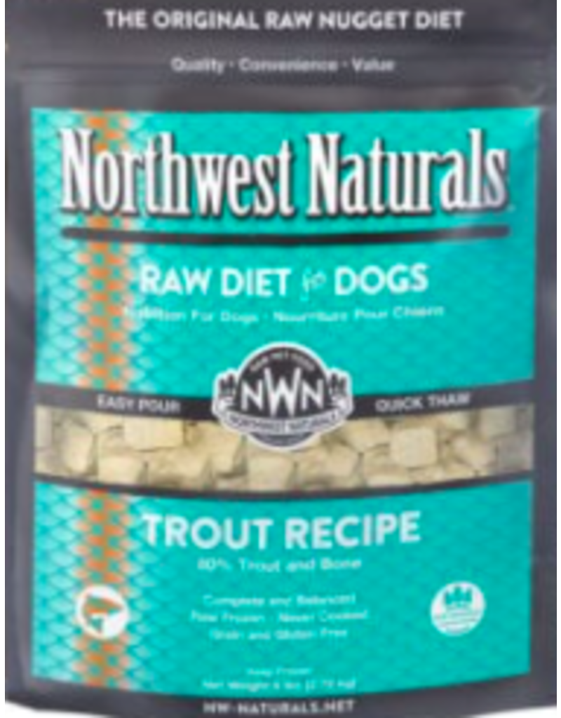 Northwest Naturals Northwest Naturals Frozen Dog Food Trout 6 lb (*Frozen Products for Local Delivery or In-Store Pickup Only. *)
