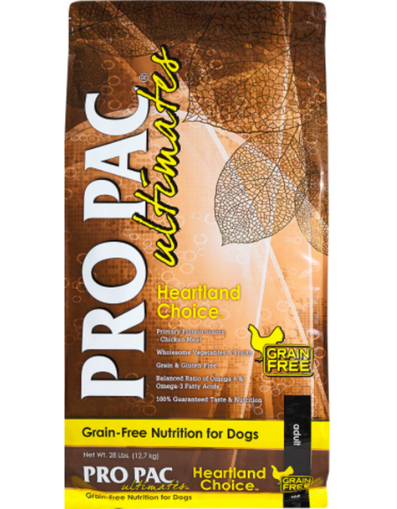 Midwestern Pet Foods Pro Pac Ultimates Dog Kibble Heartland Choice 28 lb