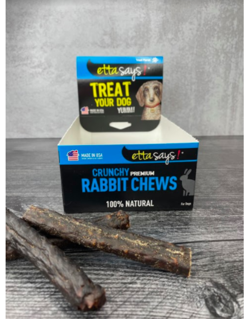 Etta Says Etta Says Premium Dog Crunchy Treats | Rabbit 4.5 in single