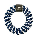 Tall Tails Tall Tails Dog Toy Braided Ring Navy 6 in