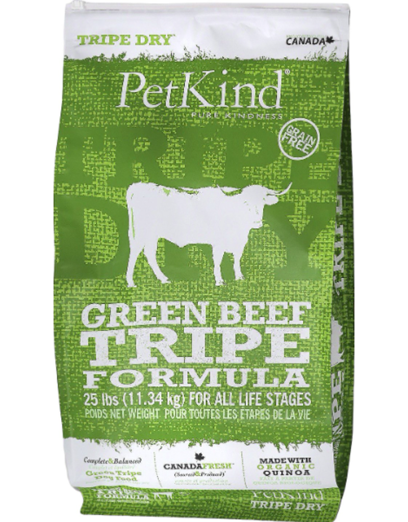 Petkind PetKind Dog Kibble Green Beef Tripe 25 lb