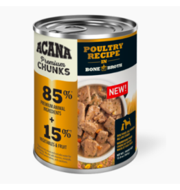Acana Acana Canned Dog Food | Premium Chunks Poultry Recipe 12.8 oz CASE