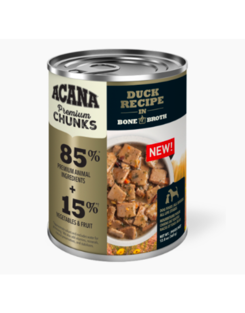 Acana Acana Canned Dog Food | Duck Recipe 12.8 oz CASE