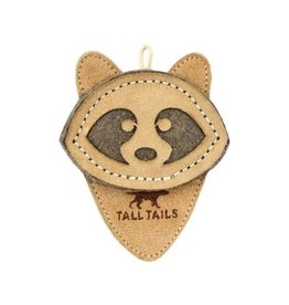 Tall Tails Tall Tails Dog Toy Natural Leather Raccoon