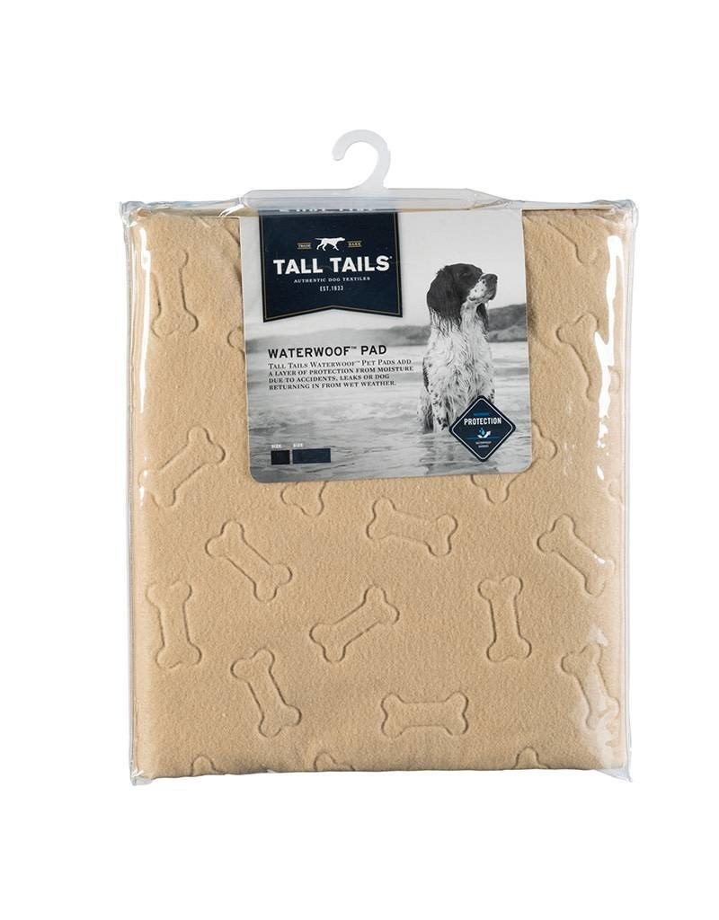 Tall Tails Tall Tails WaterWoof Pad Tan Large 33" x 21"