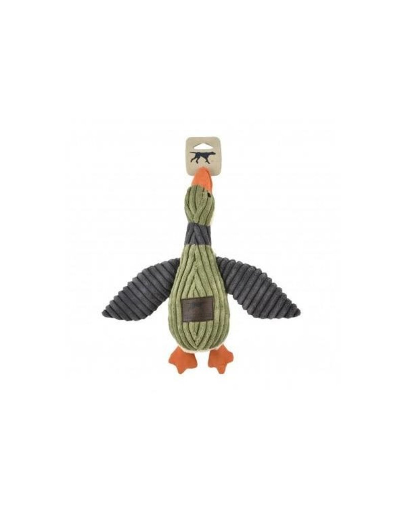Tall Tails Tall Tails Dog Toy Duck Sage & Charcoal 12 in