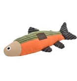 Tall Tails Tall Tails Dog Toy Fish Sage & Orange 12 in