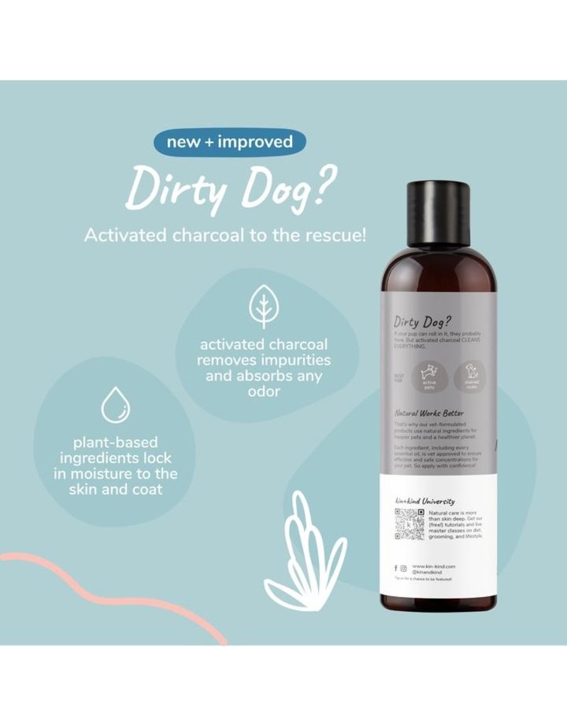 Kin + Kind Kin + Kind Dog Shampoo | Charcoal Patchouli 12 oz