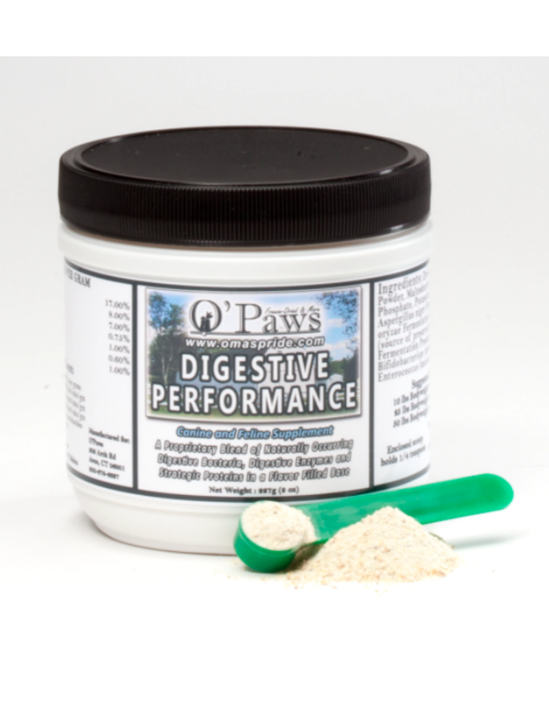 Oma's Pride Oma's Pride O'Paws Dog Supplements | Digestive Performance 8 oz