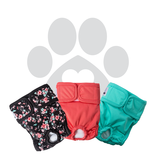 Pet Parents Pet Parents Reusable Diapers | Bella Pack Small 3 pk