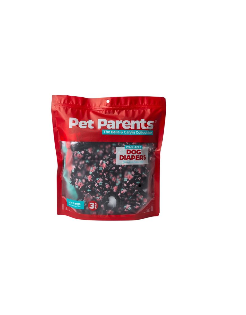 Pet Parents Pet Parents Reusable Diapers | Bella Pack Large 3 pk