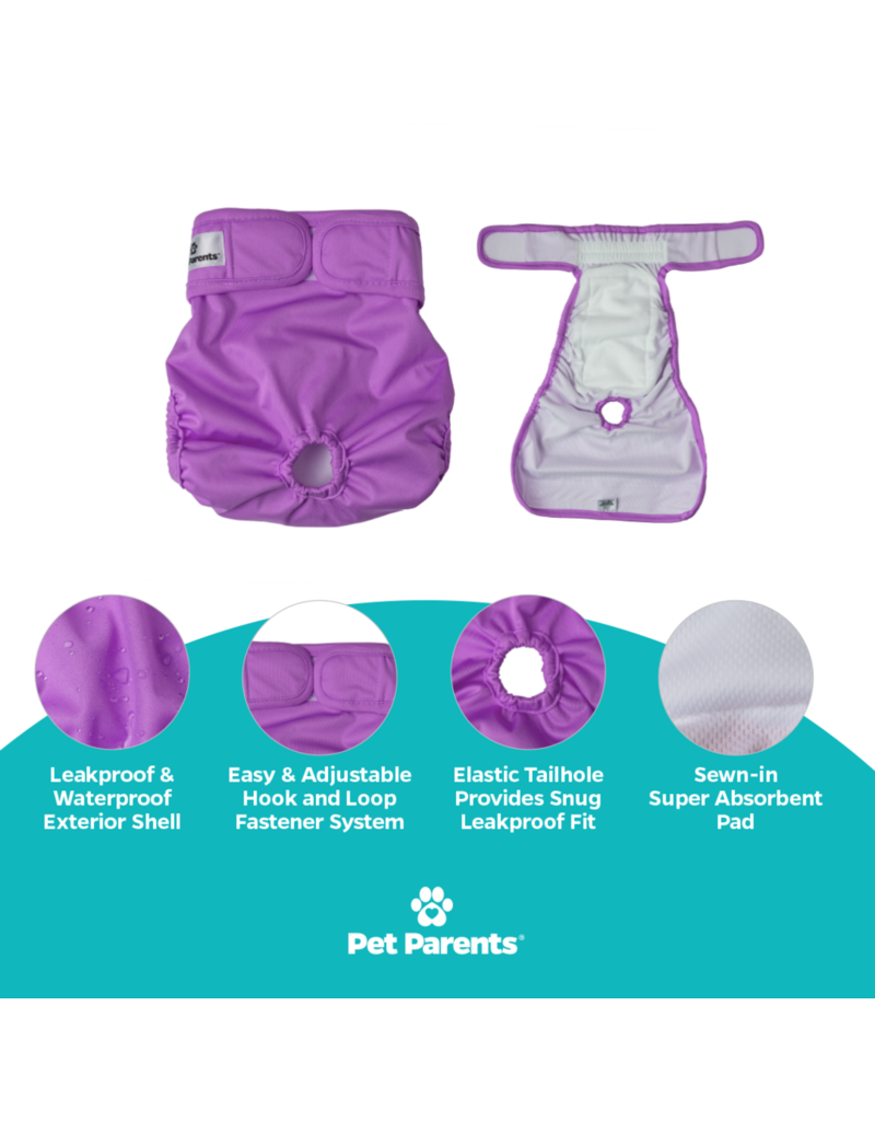 Pet Parents Pet Parents Reusable Diapers | Bella Pack Extra Small (XS) 3 pk