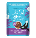 Tiki Cat Tiki Cat Aloha Friends Pouches Tuna w/ Calamari & Pumpkin 3 oz CASE