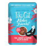 Tiki Cat Tiki Cat Aloha Friends Pouches Tuna w/ Shrimp & Pumpkin 3 oz CASE