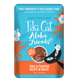 Tiki Cat Tiki Cat Aloha Friends Pouches Tuna w/ Pumpkin 3 oz CASE