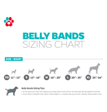 Pet Parents Z Pet Parents Reusable Belly Bands | Bella & Calvin Collection Designer Pack Extra Small (XS) 3 pk