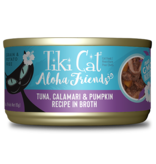 Tiki Cat Tiki Cat Aloha Friends Canned Cat Food Tuna w/ Calamari & Pumpkin 3 oz CASE
