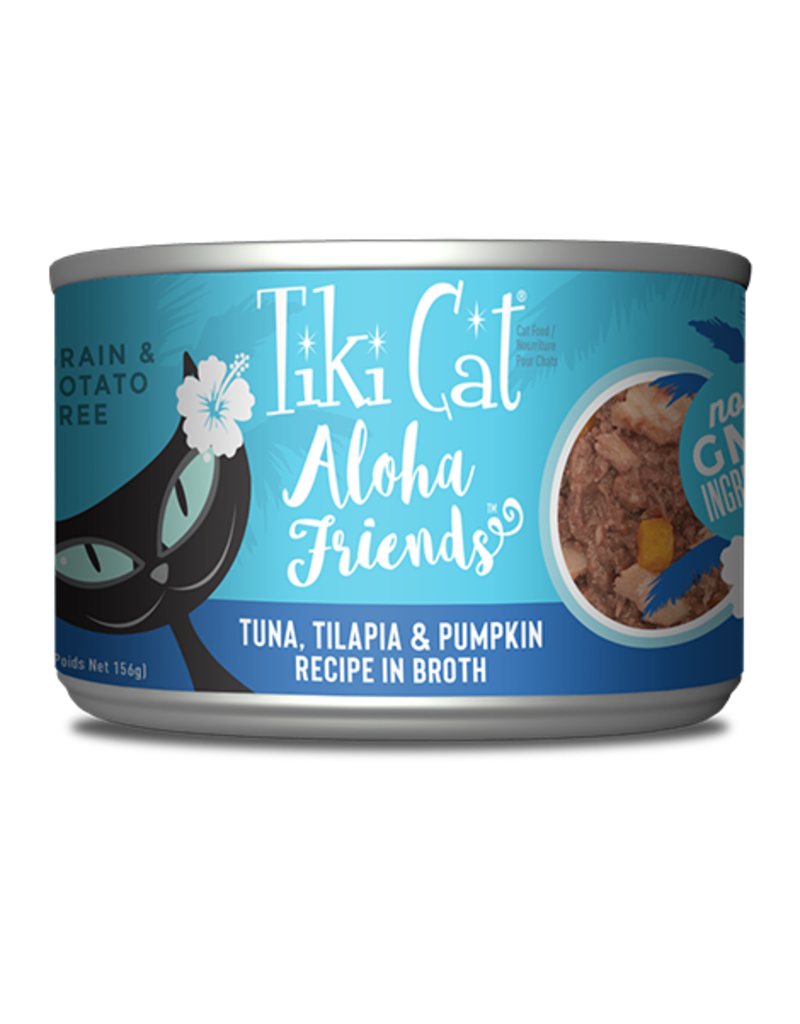 Tiki Cat Tiki Cat Aloha Friends Canned Cat Food Tuna w/ Tilapia & Pumpkin 5.5 oz single