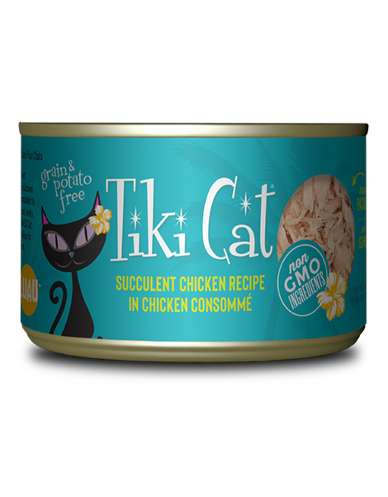 Tiki Cat Tiki Cat Canned Cat Food Puka Puka Luau (Succulent Chicken) 6 oz CASE