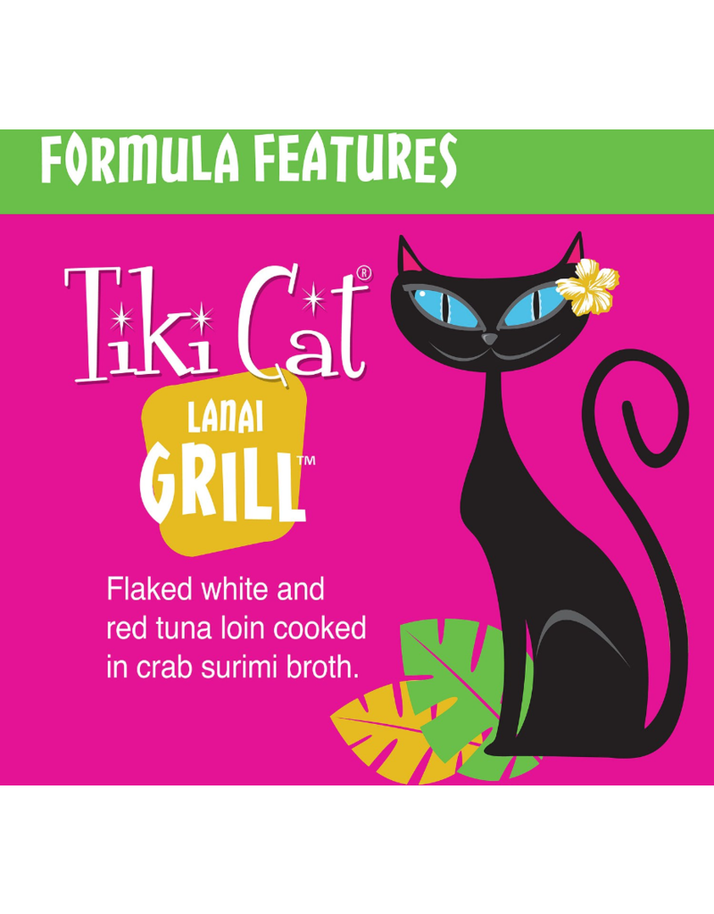 Tiki Cat Tiki Cat Canned Cat Food Lanai Grill (Tuna) 6 oz CASE