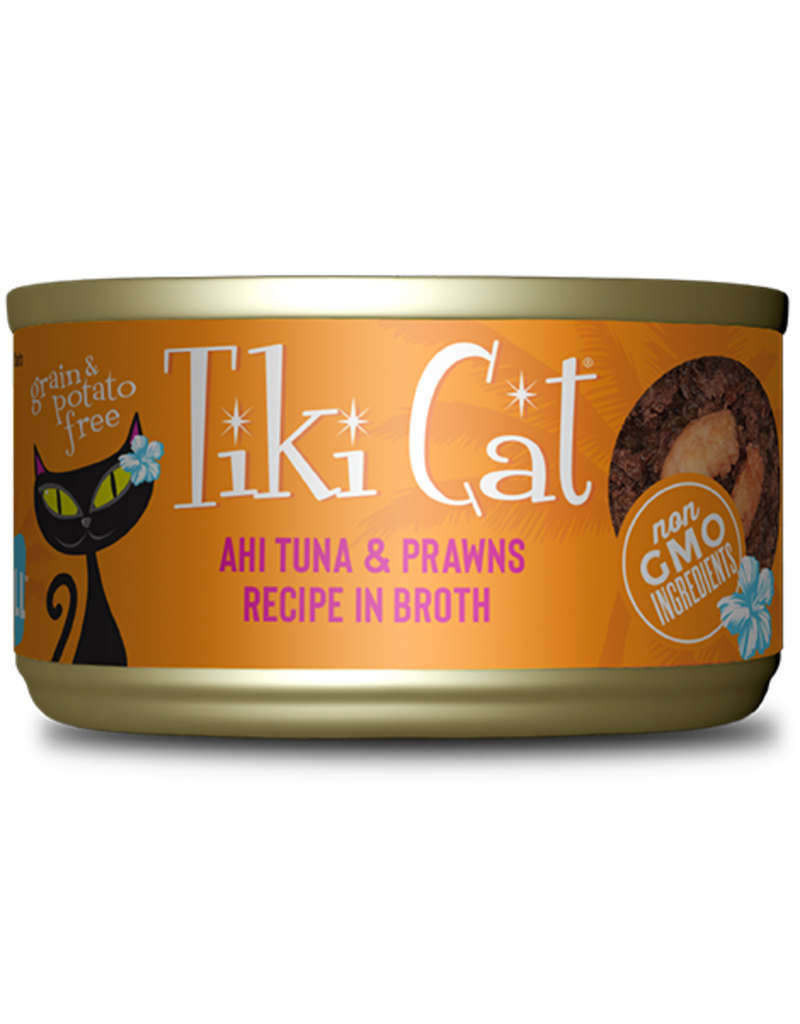 Tiki Cat Tiki Cat Canned Cat Food Manana Grill (Ahi Tuna w/ Prawns) 2.8 oz CASE