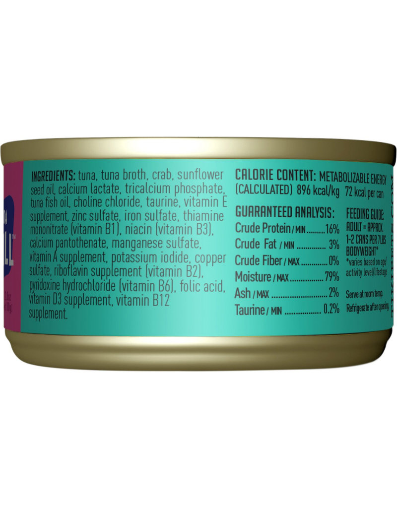 Tiki Cat Tiki Cat Canned Cat Food Hana Grill (Ahi Tuna w/ Crab) 2.8 oz CASE