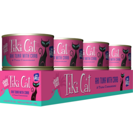 Tiki Cat Tiki Cat Canned Cat Food Hana Grill (Ahi Tuna w/ Crab) 6 oz CASE