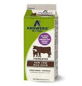 Answer's Pet Food Answers Cow Kefir 64 oz CASE (*Frozen Products for Local Delivery or In-Store Pickup Only. *)