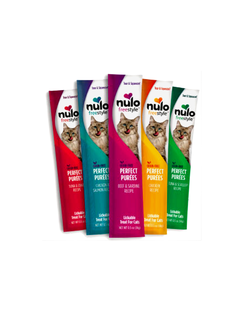Nulo Nulo Freestyle Perfect Purees Cat Treats | Variety Pack 10 pk
