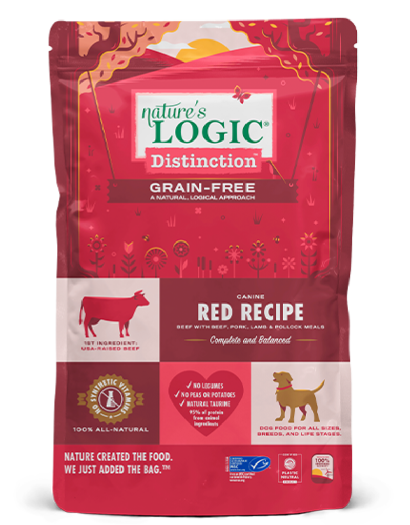 Nature's Logic Nature's Logic Distinction Grain-Free Dog Kibble | Red Recipe 24 lb