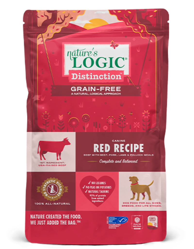 Nature's Logic Nature's Logic Distinction Grain-Free Dog Kibble | Red Recipe 4.4 lb