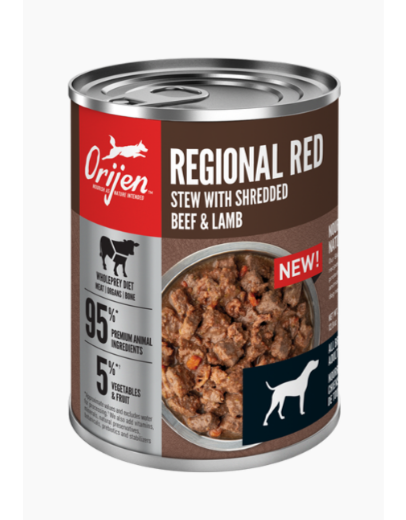 Orijen Orijen Canned Dog Food | Regional Red Stew 12.8 oz single