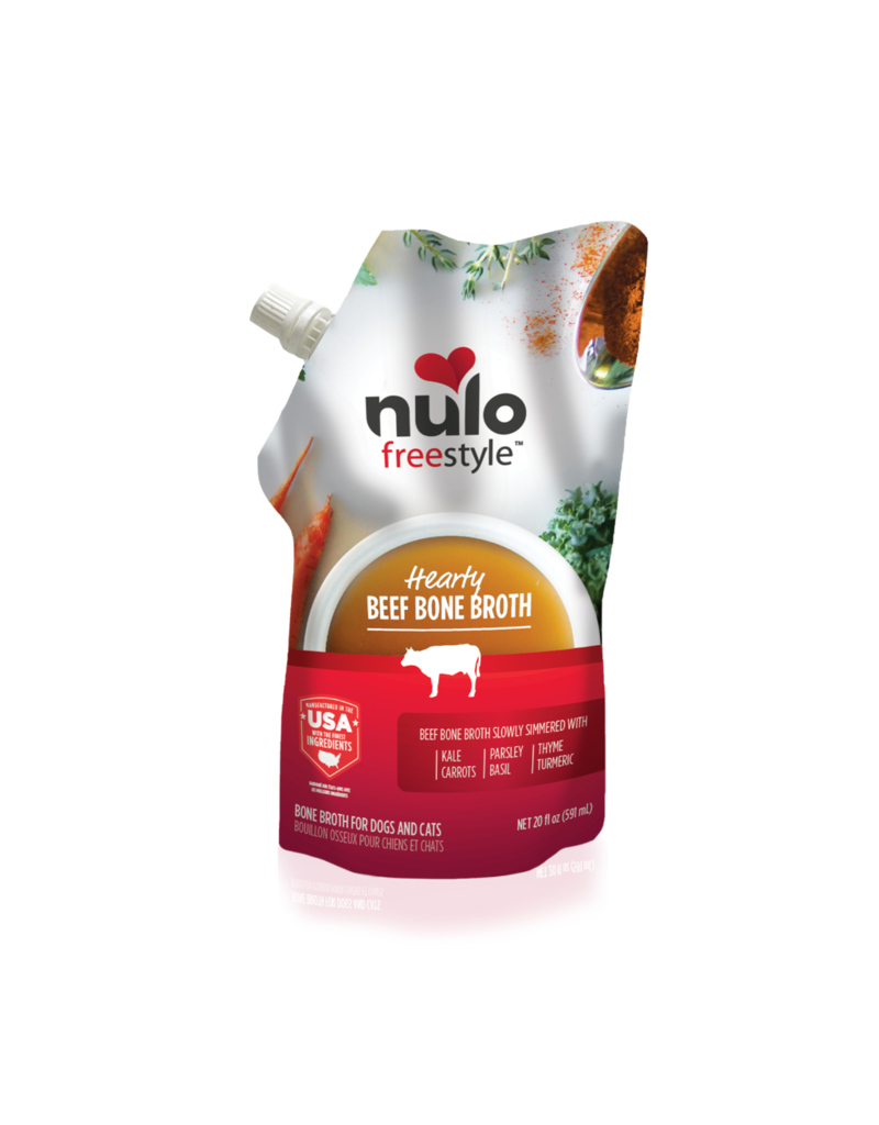 Nulo Nulo Freestyle Bone Broth | Hearty Beef 20 oz