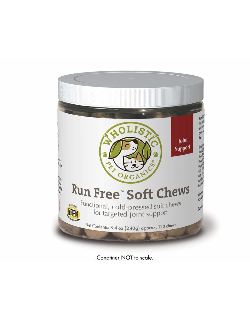 Wholistic Pet Organics Wholistic Pet Organics Run Free Large Breed Soft Chews 120 ct