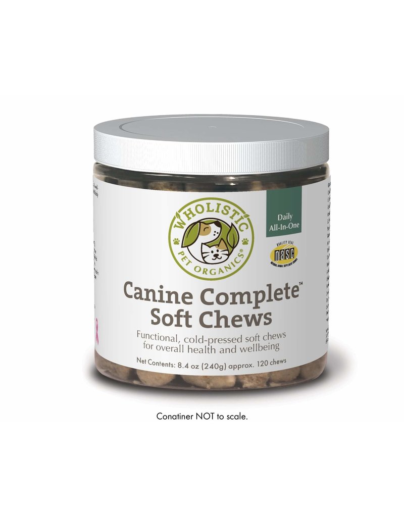 Wholistic Pet Organics Wholistic Pet Organics | Canine Complete Soft Chews 120 ct
