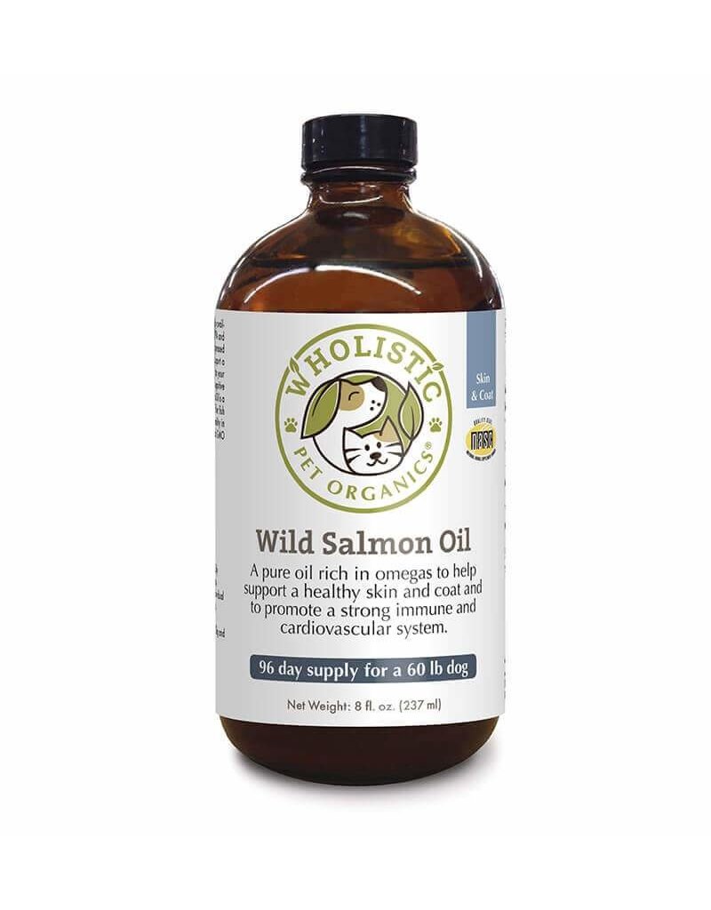 Wholistic Pet Organics Wholistic Pet Organics Wild Deep Sea Salmon Oil 8 oz