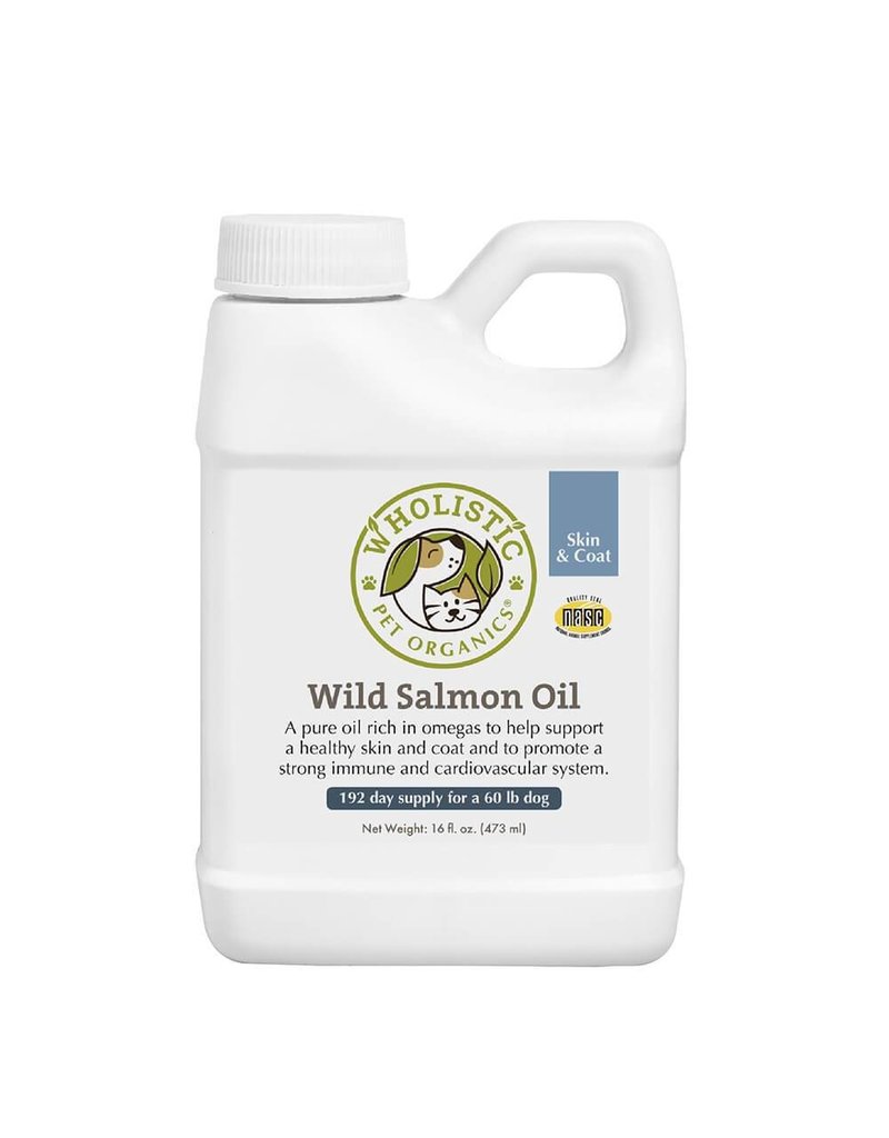 Wholistic Pet Organics Wholistic Pet Organics Wild Deep Sea Salmon Oil 16 oz