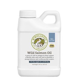 Wholistic Pet Organics Wholistic Pet Organics Wild Deep Sea Salmon Oil 32 oz