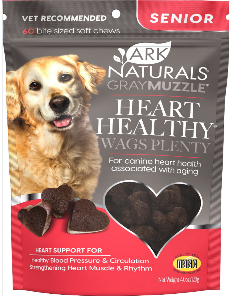 Ark Naturals Ark Naturals Dog Treats | Gray Muzzle Senior Heart Healthy! Wags Plenty! 4.23 oz