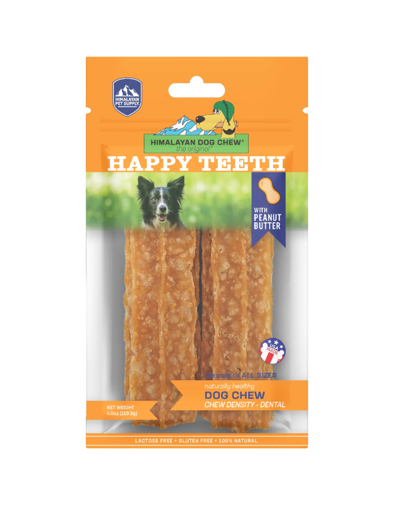 Himalayan Dog Chew Himalayan Dog Chew Happy Teeth Peanut Butter Large